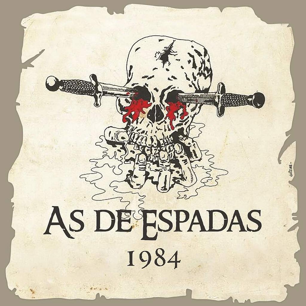 As de Espadas - 1984 ( lp+revista )