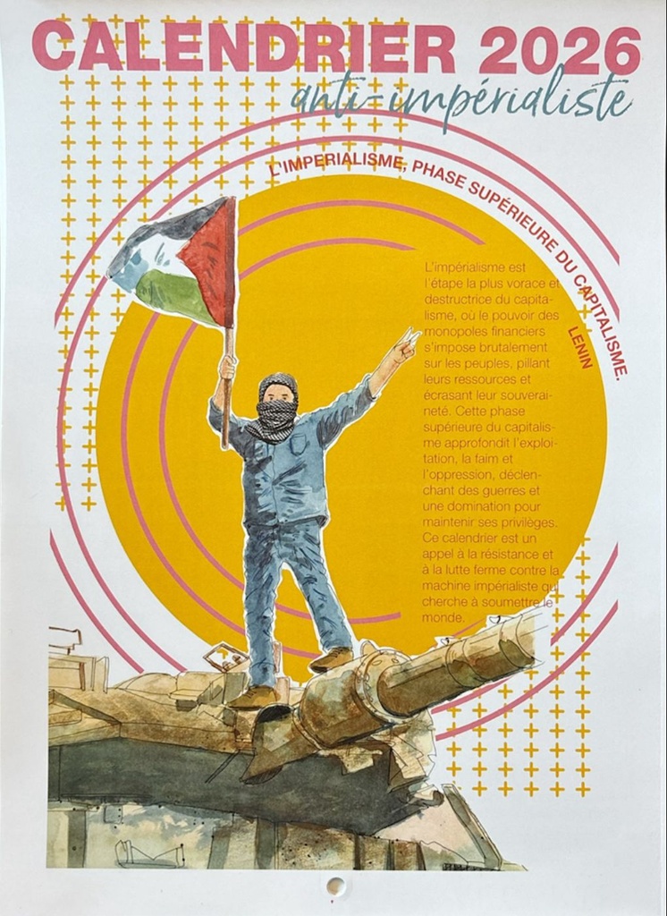 Calendrier  2026 anti-imperialiste