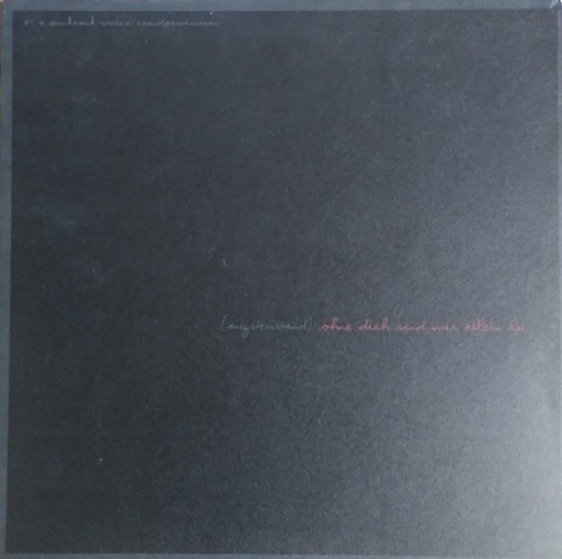 [DD-LP0492] ANGSTZUSTAND.  OHRE DICH SIND USIR ALLEIN LP.