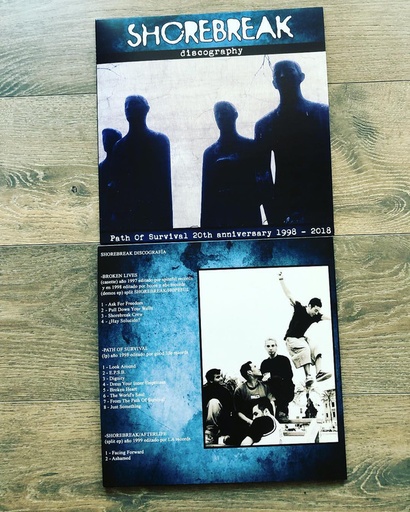 [DD-LP3613] Shorebreak - Discography. Path of survival 20th anniversary 1998 - 2018