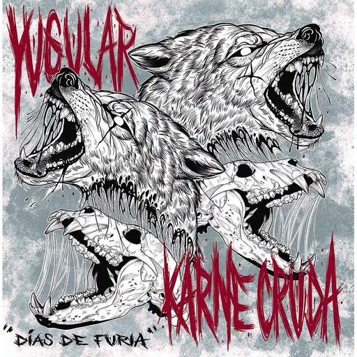 [DD-LP3919] Yugular / Carne Cruda - Días de Furia